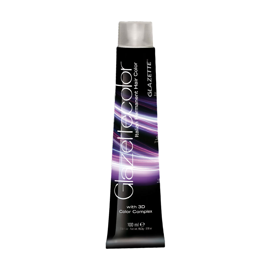 Перманентна фарба-догляд для волосся Itely Hairfashion Glazette Color 6T Dark Titian Blonde, 100 мл